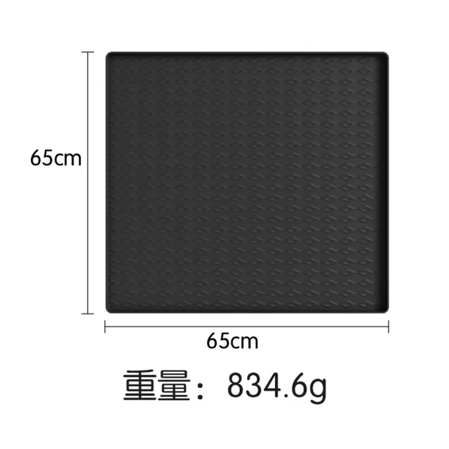 Pet Cat and Dog Silicone Placemat Pet Mat Anti-spill and Waterproof Pet Feeding Mat Easy To Clean 5