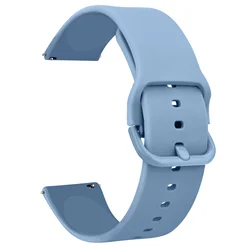 Versatile 22mm TPU Smartwatch Replacement Band Strap - 22mm (Premium Blue)