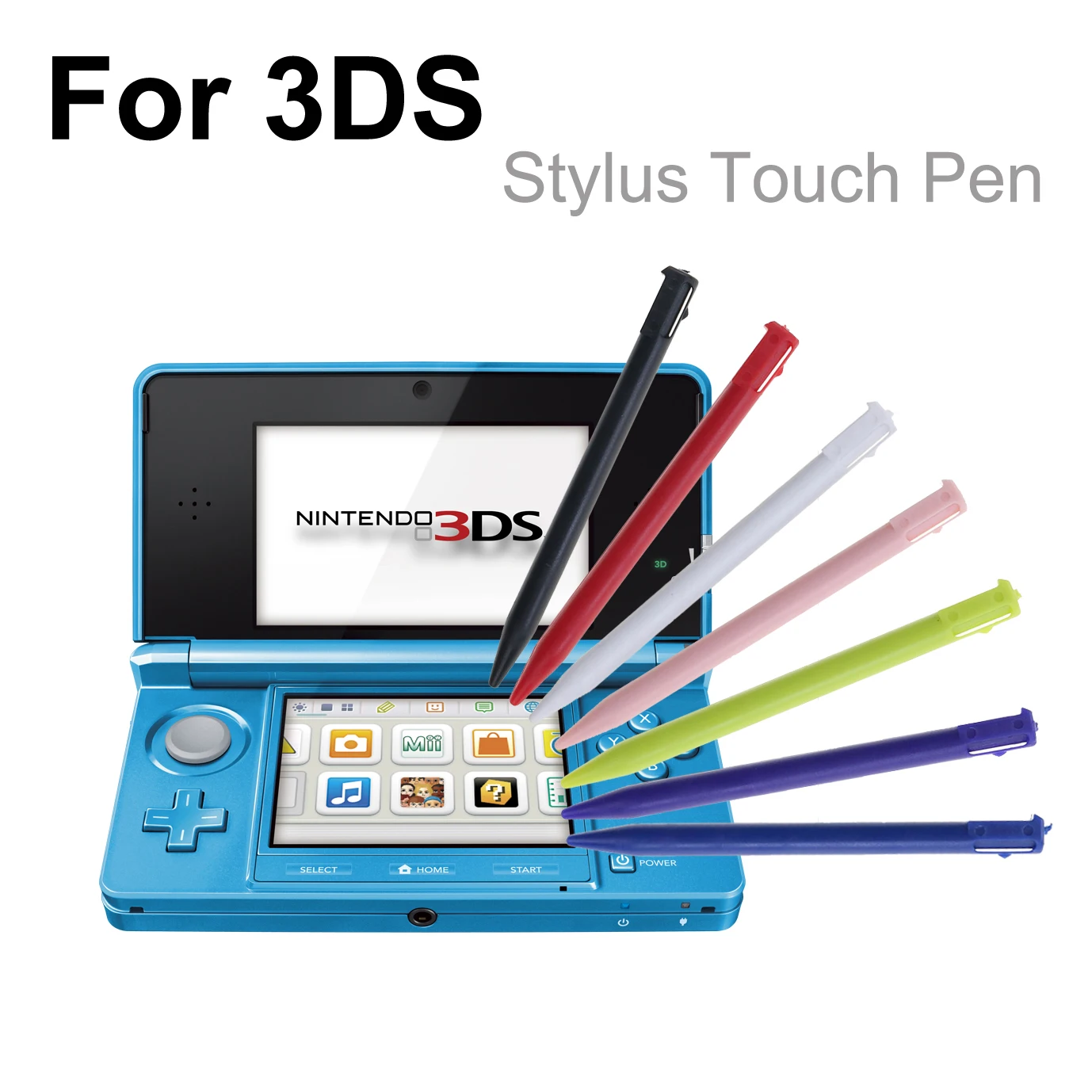 Stylus Pen Touch Pen 4Pcs/lot 7colors Multi-Color Plastic Touch Screen Pen Stylus for 3DS