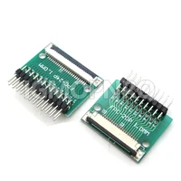 FPC FFC Adapter Board 0.5mm / 1.0mm to 2.54mm Connector PCB Converter Straight & Curved Pin 6 8 10 12 20 24 26 30 34 40 50 60 80 Pin - Image 2