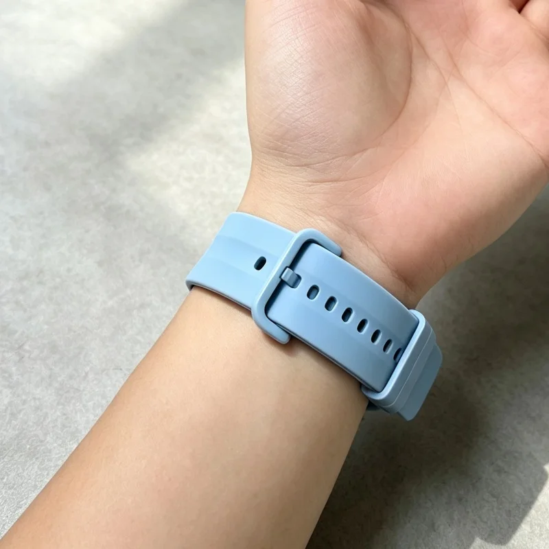 Silicone Sports Strap - Premium Soft Wristband, 22mm