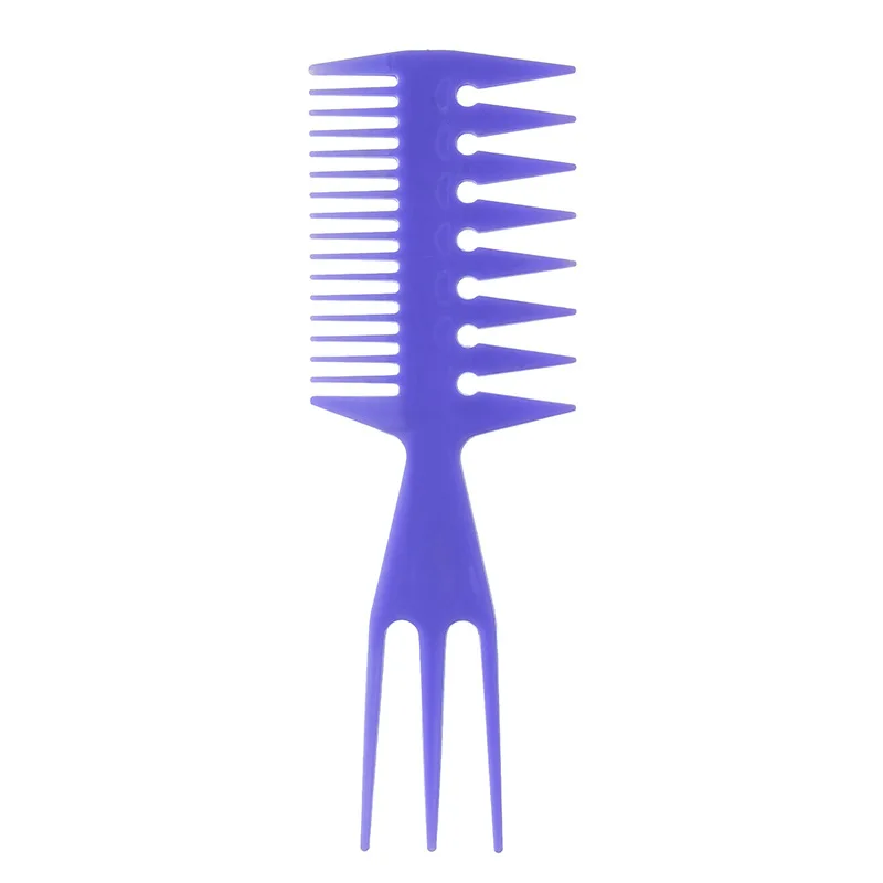 3-In-1 Big Teeth Double Side Tooth Hair Combs for Women Anti-static Comb for curly hair Hairdressing Styling for Men 5