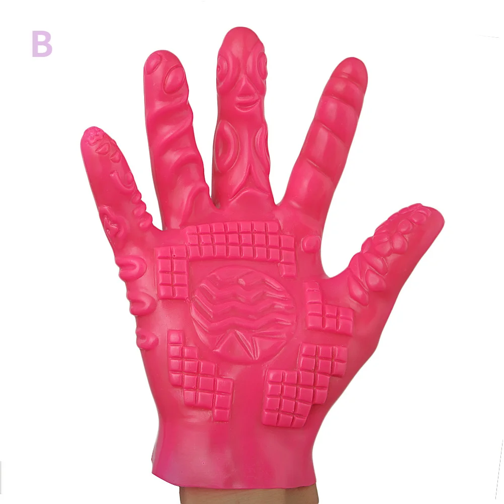Sexhandschuhe Masturbation Erotik Finger Für Erwachsene Paare Sexprodukte Handschuhe Sex Shop Spielzeug Handschuhe Lila / Rosa_voghion.com