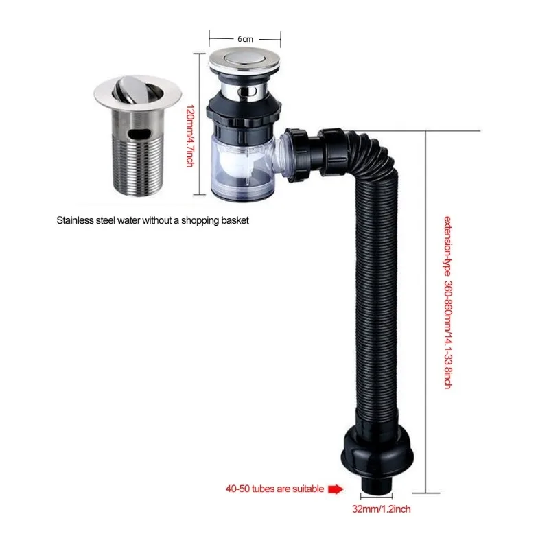 Nice Without Overflow Brass Bathroom Lavatory Sink Pop Up Drain Bathroom Basin Sink Use Bathroom Products/Accessories 5