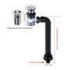 Nice Without Overflow Brass Bathroom Lavatory Sink Pop Up Drain Bathroom Basin Sink Use Bathroom Products/Accessories 5