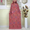 110894-cbc01b.jpg Abaya musulmane à double chapeau pour Ramadan, vêtements de prière africains, coton solide, broderie, adt, dubaï, turquie, islam, nouveau, 2025