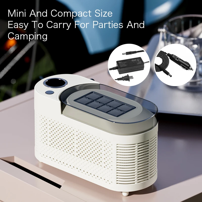 220V 110V Portable Small ice Maker Mini Home Dormitory Office Camping 12V Car Cube ice Automatic Ice Making Box ice machine