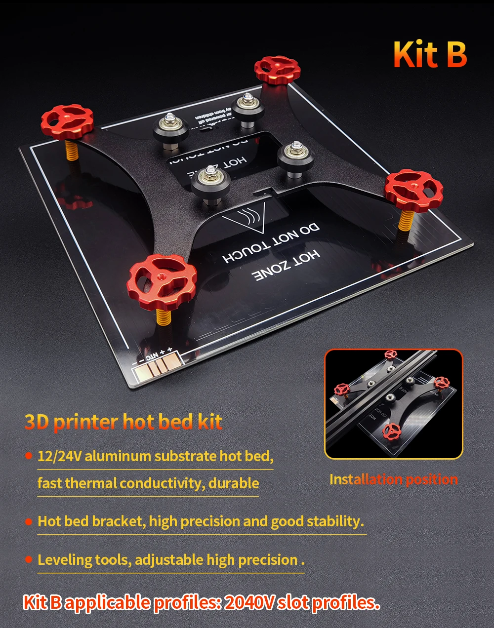 3d, 150mm, 235mm, 310mm, 12v, 24v, com