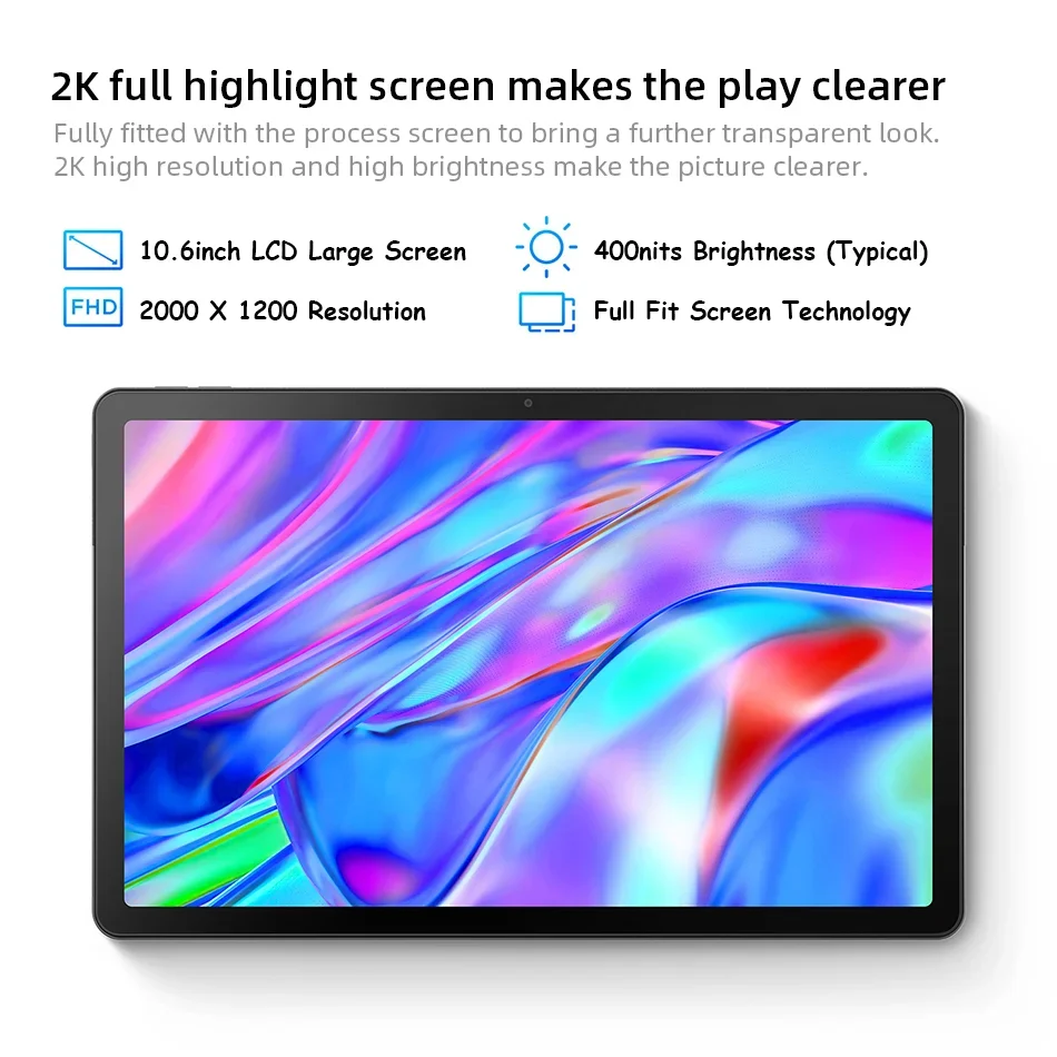 Планшеты Lenovo Xiaoxin Pad 2022, глобальная прошивка, Восьмиядерный процессор Snapdragon 680, 10,6 дюйма, ЖК-дисплей 2K, основная камера 8 Мп, аккумулятор 7700 мАч