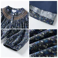 Collection Boutique Eden AS 2026SS : Robes et Jupes Fleuries Smockées pour Filles, Chemises Blanches et Shorts Bleu Marine pour Garçons 5
