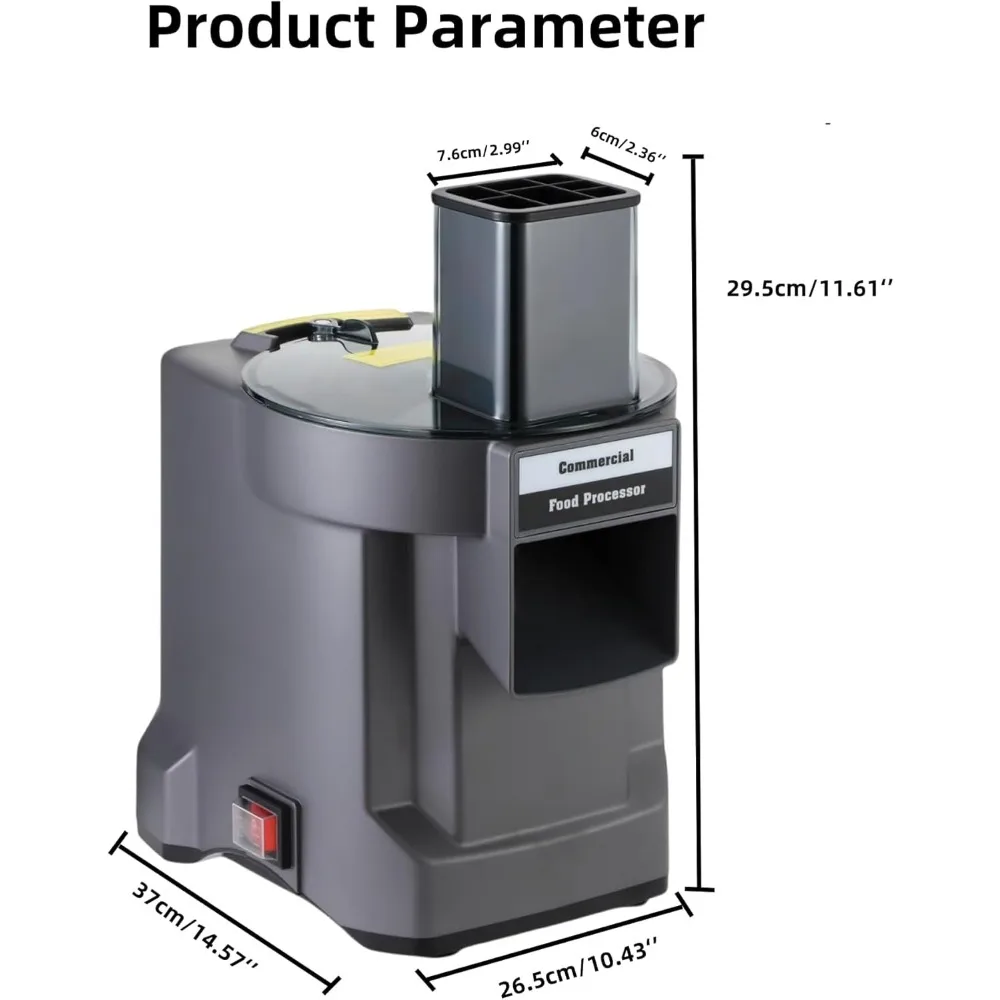 Multipurpose Electric Vegetable Slicer, Chopper, and Grater for Effortless Dicing and ShreddingNEW-