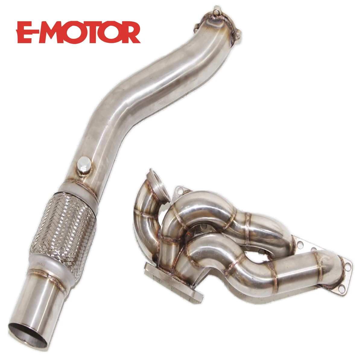 Ss Turbo Manifold Header W/3" Downpipe For 9296 Bm*w E36 M42 318i