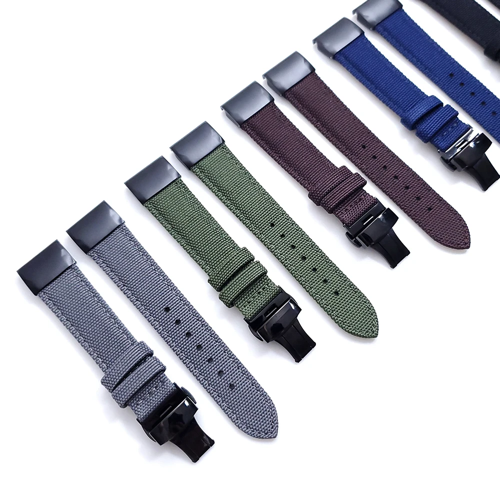 

Ремешок нейлоновый для наручных часов Fenix 5X 5 Forerunner 935 945 Garmin 6 6X Pro