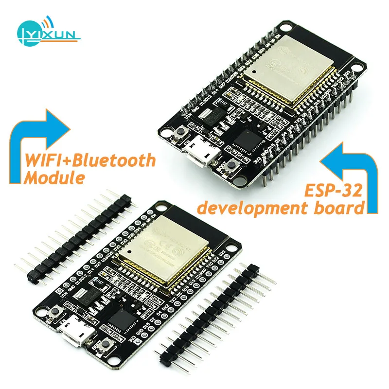 Esp Esp-32 Esp32 Esp32S Esp-32S Wifi+Bluetooth Module Low Dual-Core Development Board 2.4G Dual-Mode Chip Support Ap/Sta/Ap+Sta