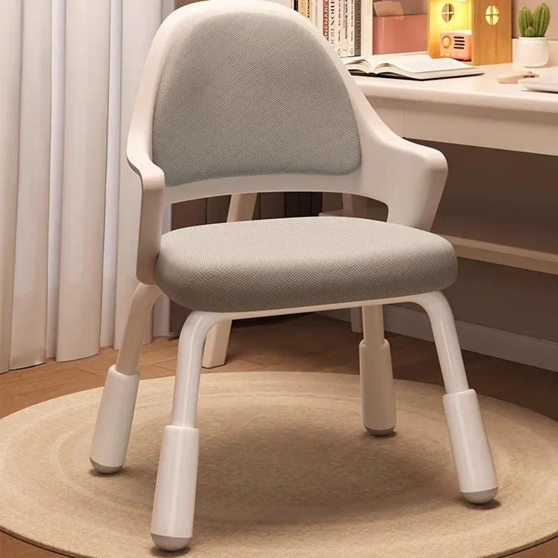Designer Chair Child Stool Armchair Girl Room Safety Seats Growing Children School Kids Cadeira Alta Study Design Furniture