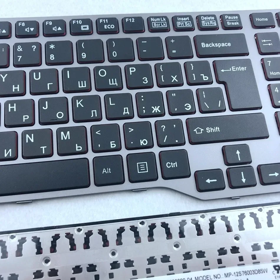 Teclado Russo para Fujistu Layout ru E754 Lifebook E557 E753 E756 E554 E556 Celsius H730 H760 H77 Series - Imagem 3