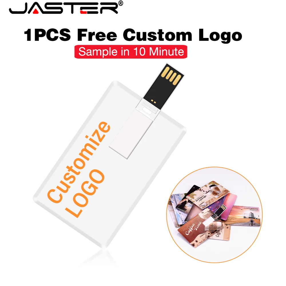 Carta Di Credito Personalizzata Gratuita 128Gb 64Gb Chiavetta Usb Usb2.0 Pen Drive 32Gb Memory Stick Ad Alta Velocità Pen Drive Regali Di Nozze
