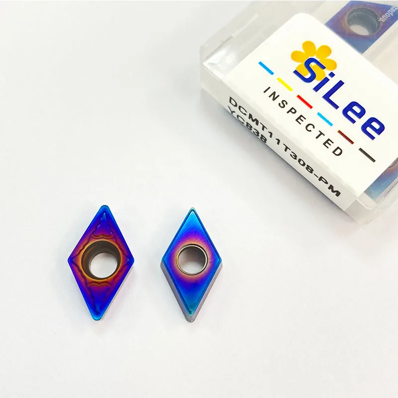 

DCMT11T304/08-PM YC838 55°Stainless steel boring NC turning blade