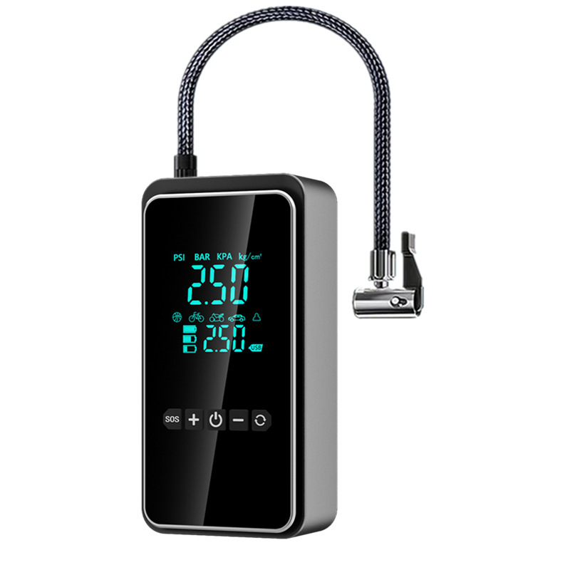Portable Wireless Car Air Pump - High Pressure Electric Tire Inflator With Fast Charge