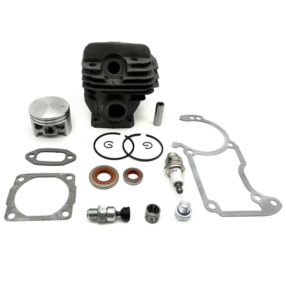 

Cylinder Piston Set For Stihl 026 MS260 MS 260 44 Mm Incl Sealing Set/kit Plug Cylinder Exhaust Gasket Kit Garden Tool Part