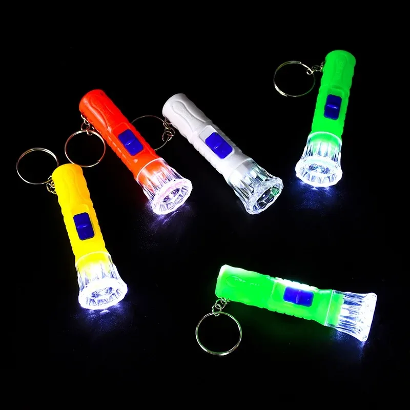 Children toys 24Pcs Mini Children LED Flashlight Lamp Toy for Kids Birthday Party Favors Pinata Fillers Goodie Bag Gift Girls School Pack