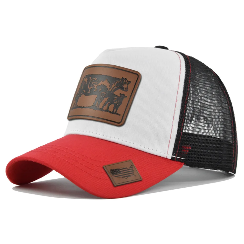 Luxury Bull Embroidered Snapback Cap - Unisex Stylish Rancher Hat