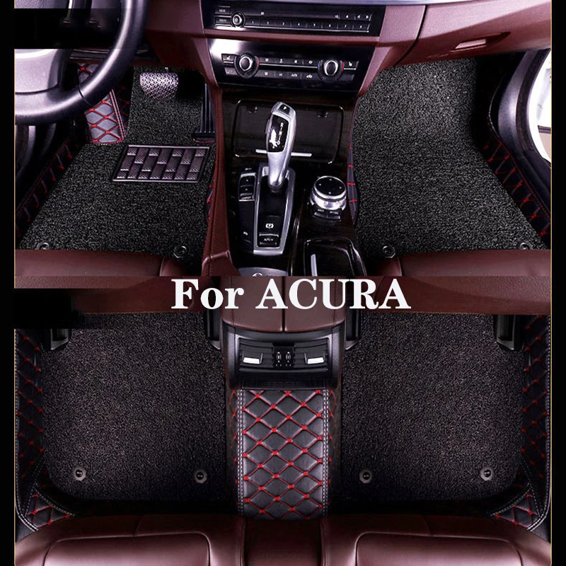 

High Quality Customized Double Layer Detachable Diamond Pattern Car Floor Mat For ASTON MARTIN DB7 DB9 DB11 DBX DBS Rapide
