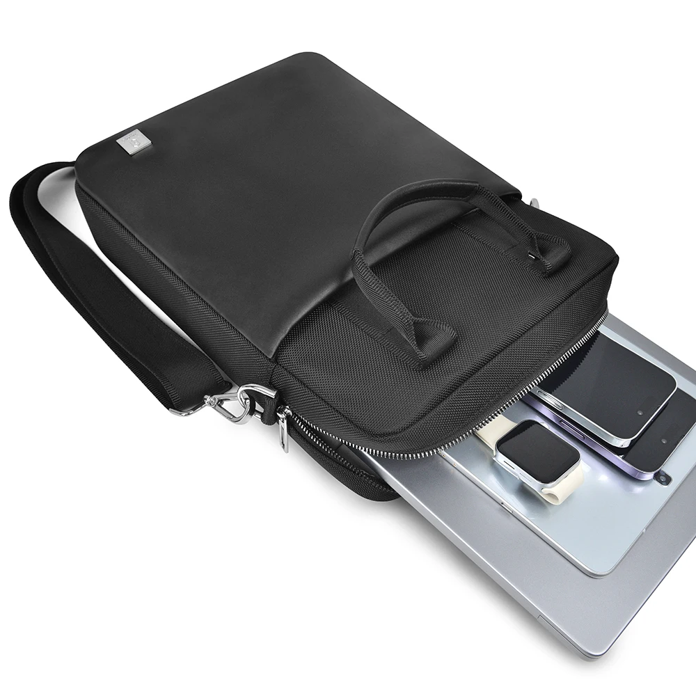 Wiwu-bolsa de Ombro Laptop para Macbook Pro Bolsa Notebook à Prova de Choque Ipad Air 13 Pro 14 m3 m2 11 - Imagem 5