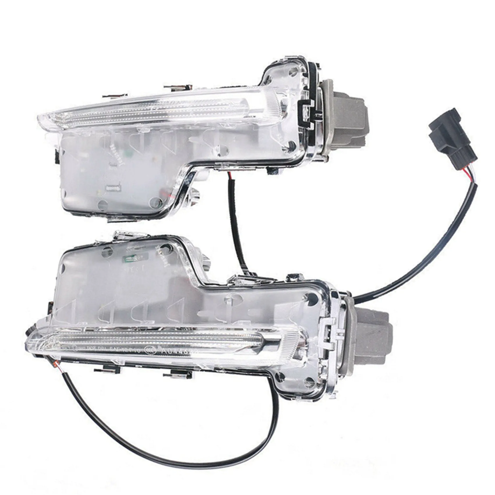 

1 Pair for Volvo S60 2014-2018 DRL Front Fog Light LED Daytime Running Lights Corner Lamp 31434567 31434568