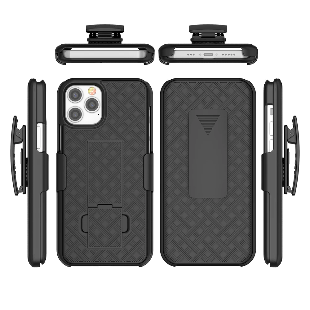 iphone 12 pro max phone case 2In1 Shell Holster Combo Case Kickstand Waist Belt Clip Phone Cover for IPhone 13 12 Pro Mini 11 Pro Max X XS 7 8 PLUS Cover iphone 12 pro max leather case