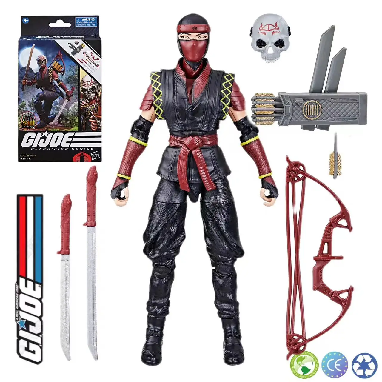 

Hasbro G.i. Joe Classified Series Python Patrol Vypra, 88 Action Figures Toy Model Gift Collectibles 6 Inch Original New