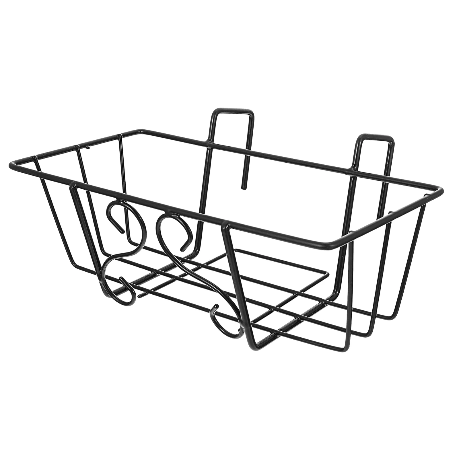 Iron Material Hanging Flowerpot Rack Sturdy Planter Bracket Metal Stand Plant Shelves Flowerpot Holder Wall Baskets Outdoor