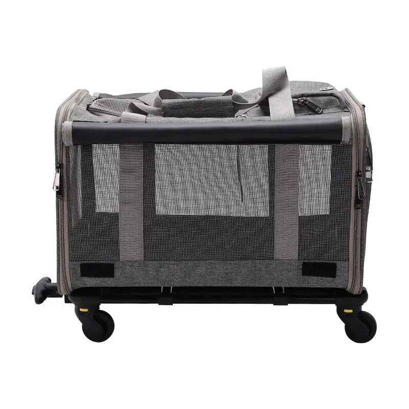 Sherpa on Wheels Pet Carrier - Black (Large)