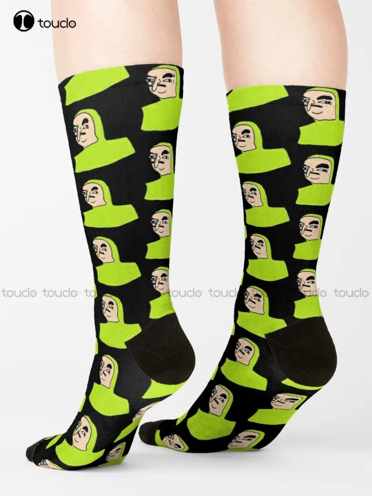 

Lime Man Socks Women Crew Socks Personalized Custom Unisex Adult Teen Youth Socks Comfortable Best Girls Sports Cartoon Girls