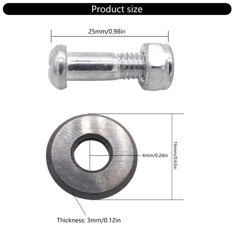16mm tile cutting disc ceramic tile cutter tool replacement scoring wheel for manual cutting machine tile cutting tool