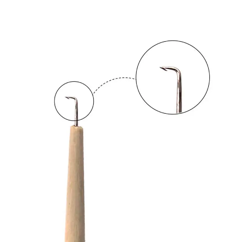 Рисунок 4 - Крючок для парика с деревянной ручкой