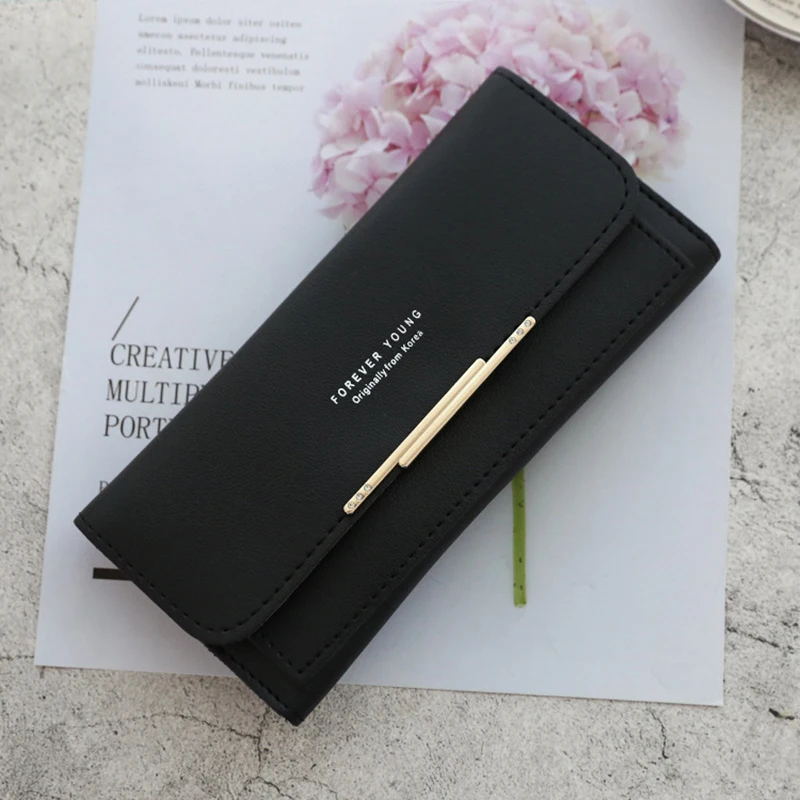 2024 Fashion Wallet Women's Purse Wallet Card Holder Female Clutch Long Purse Multi-card Holder Luxury Designer Lady Coin Purses 6