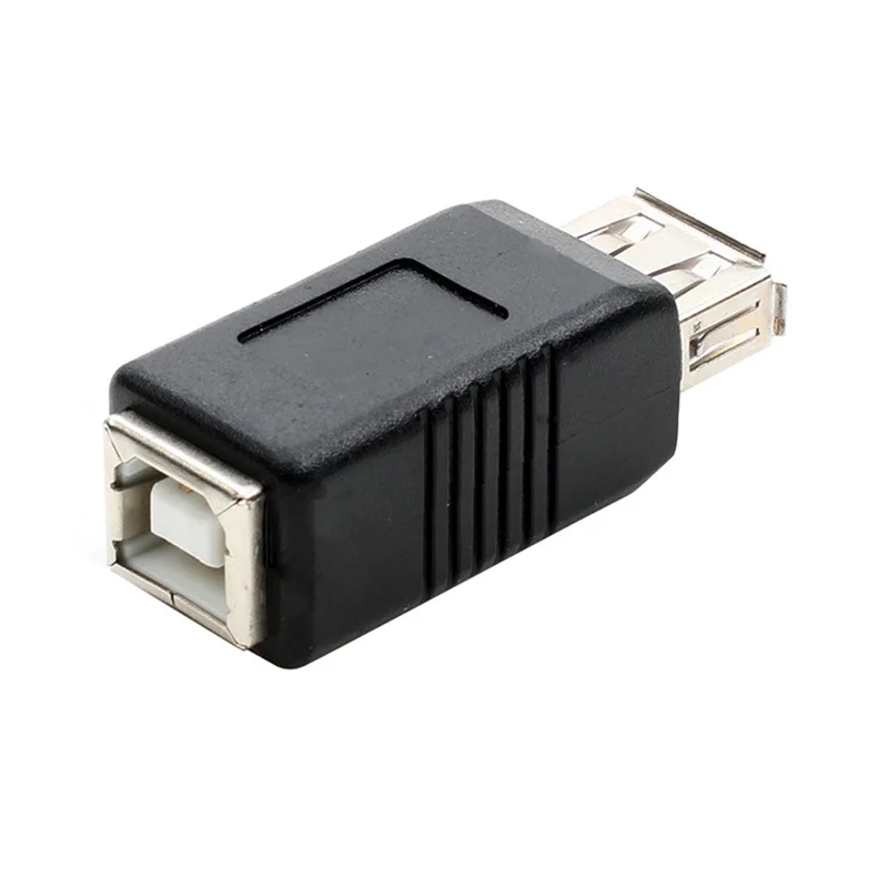 

USBA Female to B Female Printing Female Conversion Head USB2.0 A Female to Square Female Scanner Socket Adapter