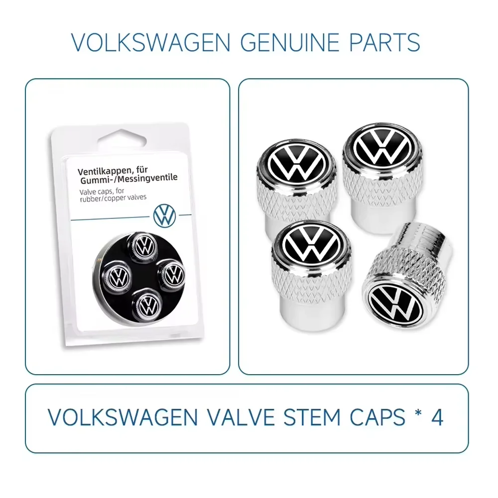 4pcs Stylish Car Wheel Tire Valve Caps