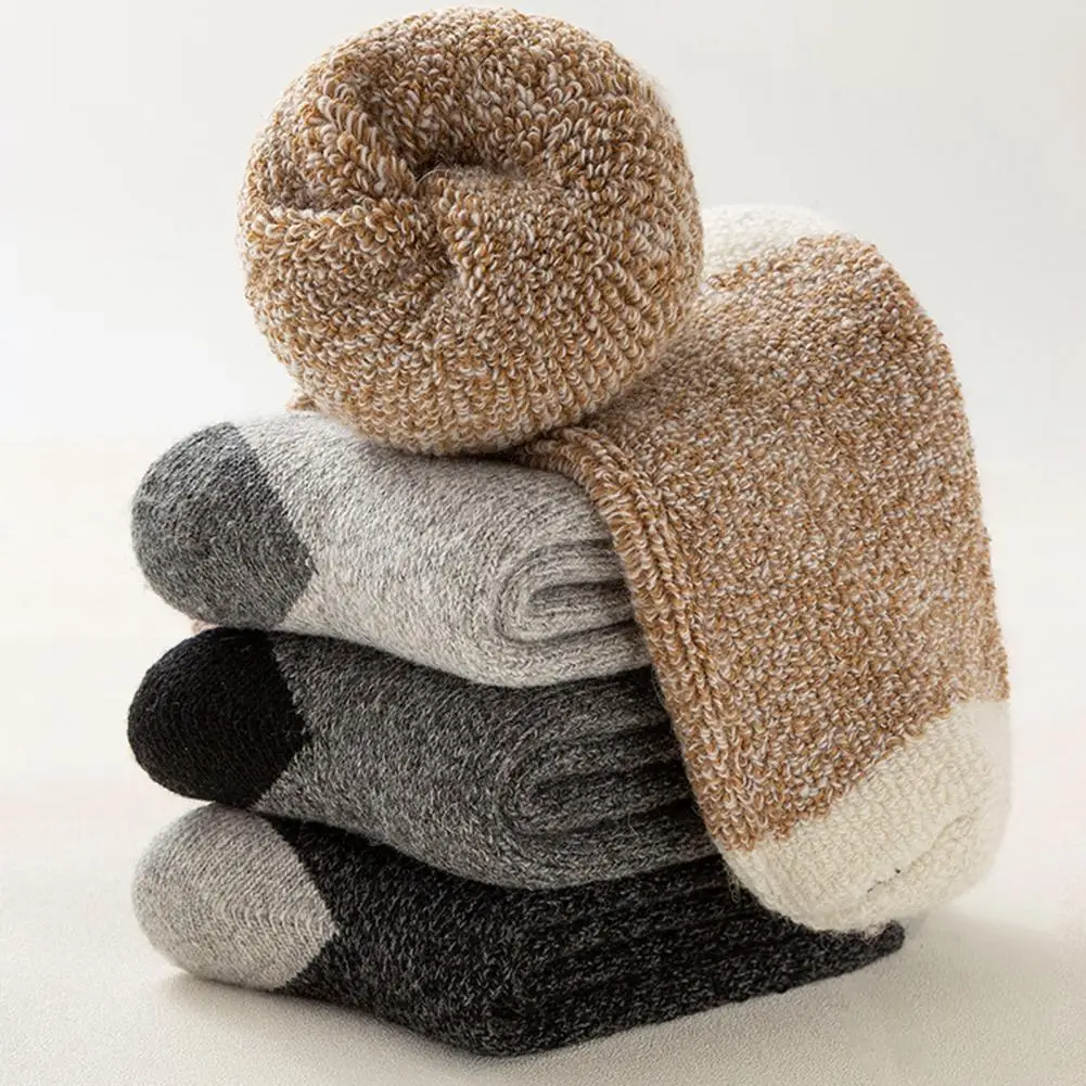 

Практичные инновационные декоративные удобные мужские толстые носки 1 пара износостойкие длинные носки привлекательные для дома