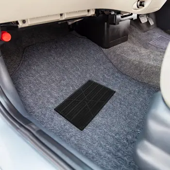 Toppa per Riparazione Tappetini Auto in Gomma, Protezione per Tappetini con Superficie Antiscivolo, Pratica Soluzione per Tappeti Danneggiati