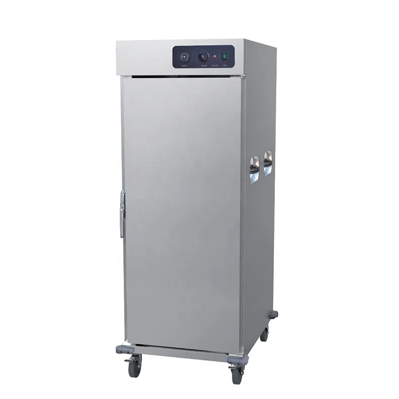 Restaurant Hotel Commercial Food Hot Warmer Heated Holding Cabinet Trolley Mobile Food Warmer Banquet Ca/rt