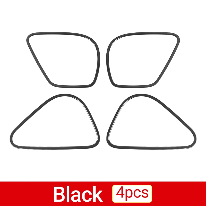 Cubierta de altavoz de Audio para puerta de coche, marco de Tweeter de altavoz embellecedor para Toyota Corolla Cross XG10 2021 2022 2023, accesorios híbridos