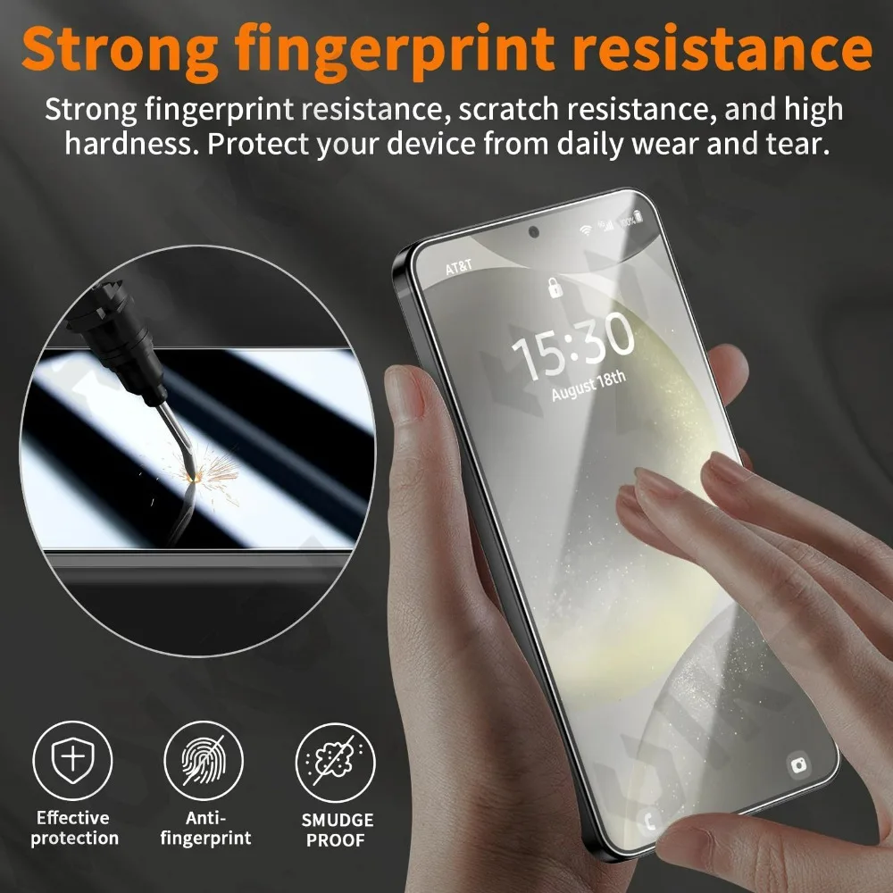 Two-Pack Easy-Install HD Tempered Glass Screen Protector