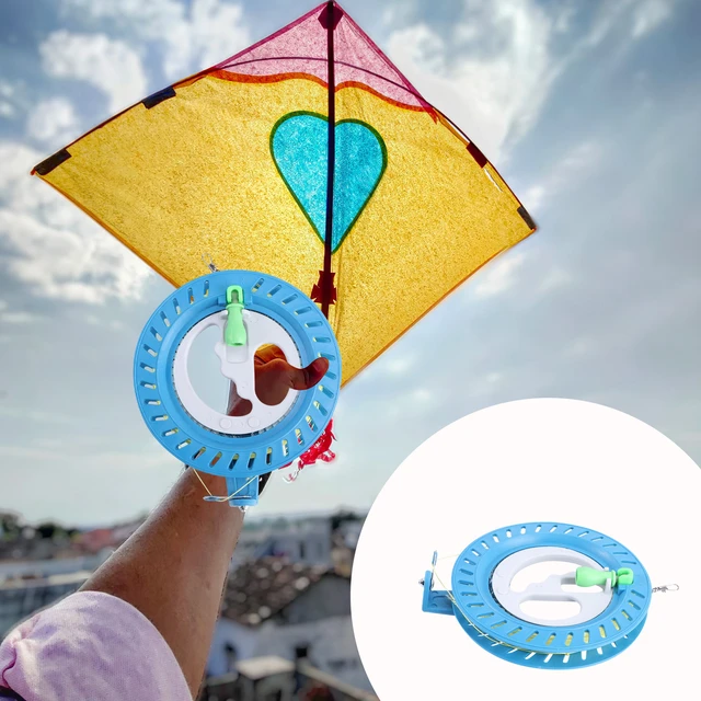 2 Pcs Kite Reel Parts Kids Tools Lock Abs Accessories Child