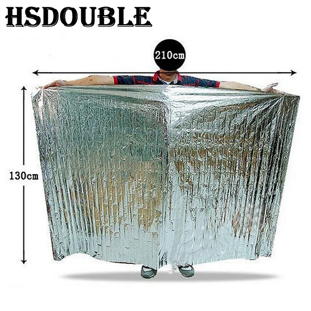 1Pcs Waterproof Emergency Survival Foil Thermal First Aid Rescue Blanket 2