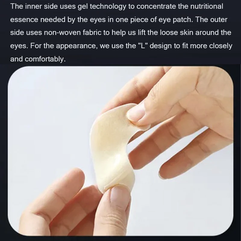 Collagen Eye Mask Eyes Bag Remove Instant Fade Fine Lines Dark Circles Fat Particles Moisturizing Anti-Puffiness Korea Eye Care