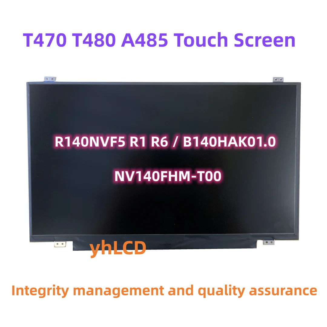 

For Laptop 14.0" LED Touch LCD screen R140NWF5 R1 B140HAK01.0 R140NWF5 R1 R6 NV140FHM-T00 FHD 1920X1080 Matte 40Pin Panel