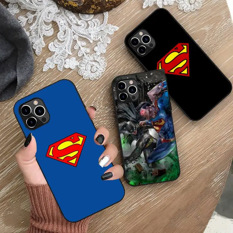 Силиконовый мягкий чехол с супергероем для телефона iphone 13 12 11 Pro Mini XS MAX 8 7 Plus X 2020 XR |