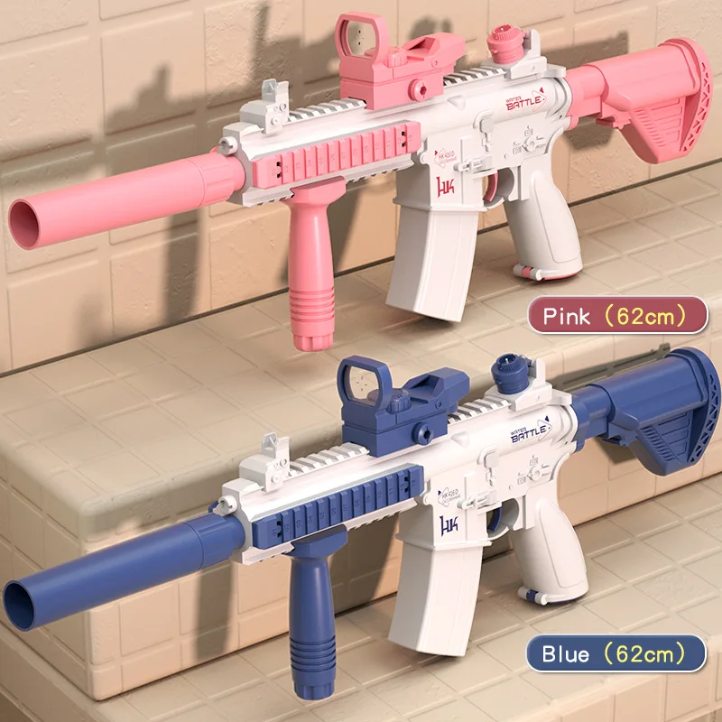 New M416 Water Gun Electric Pistol Shooting Toy Full Automatic Summer Beach Toy For Kids Children Boys Girls Adults Gift 2
